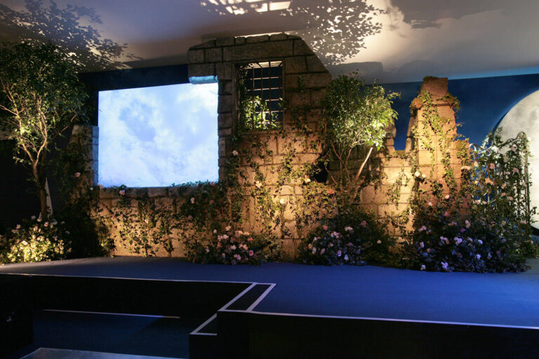 The Secret Garden theme interiors for British Red Cross London Ball