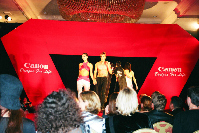 Canon Designs for Life AIDS Red Ribbon catwalk show