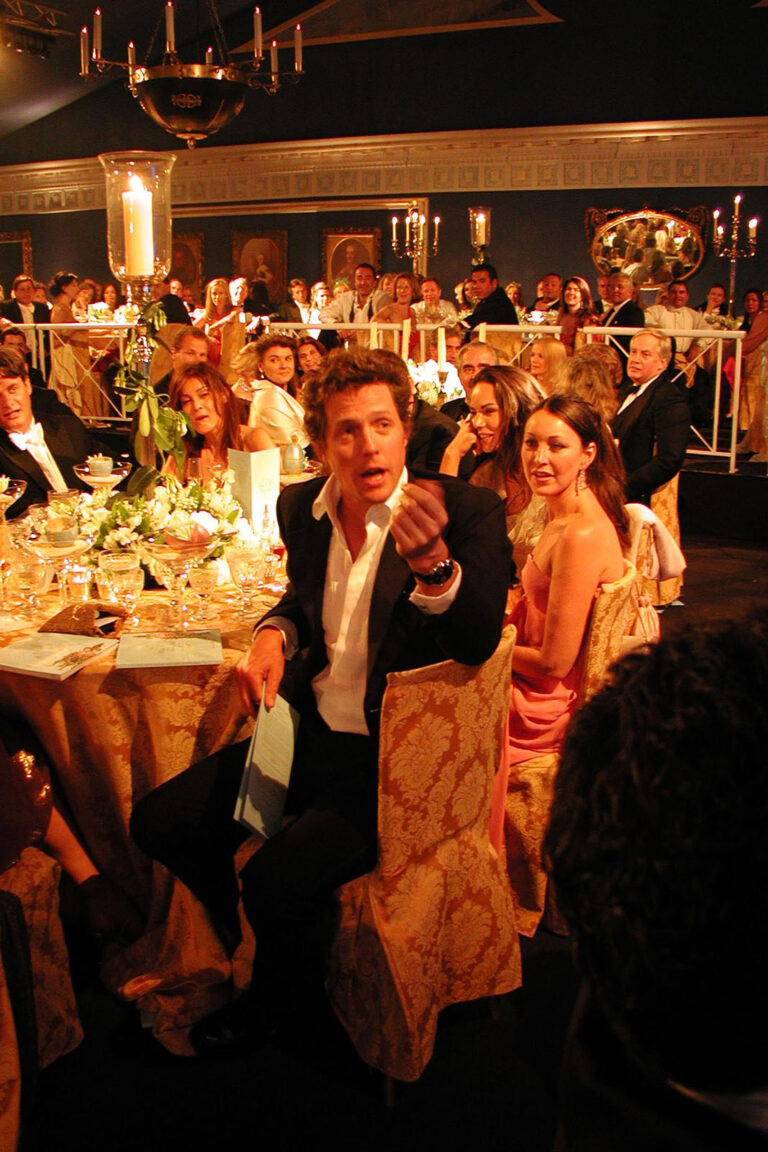 Hugh Grant at Elton John’s White Tie & Tiara Ball