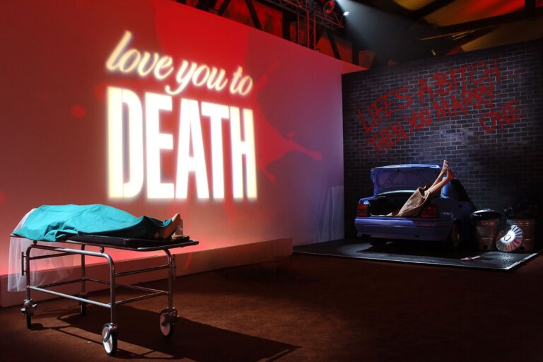 John Water's Love You to Death (aka Till Death Do Us Party) tb show launch at MIPTV Cannes