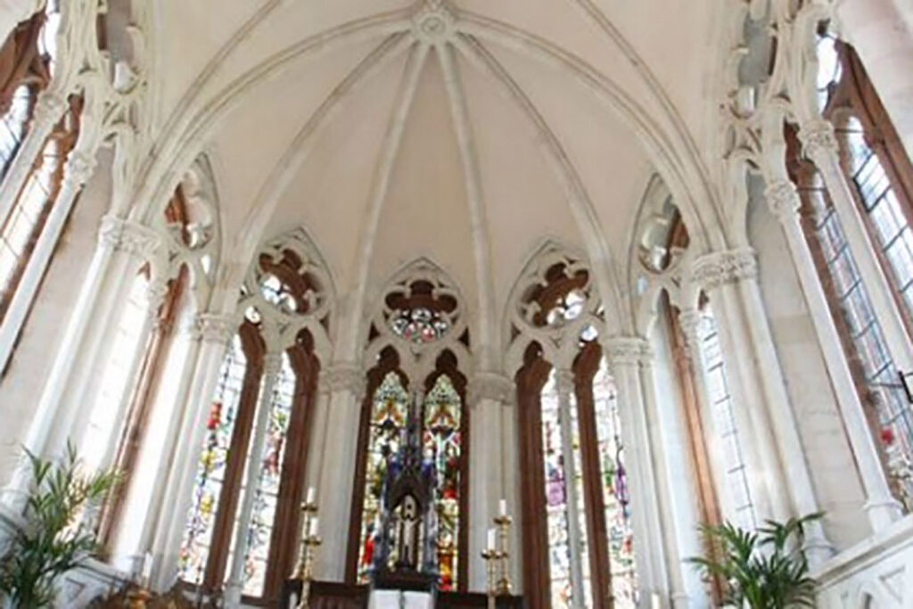 Chapel at Mount Stuart for Stella McCartney wedding