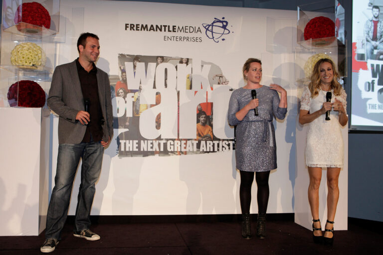 Sarah Jessica Parker's Work of Art tv show launch at MIPtv Cannes